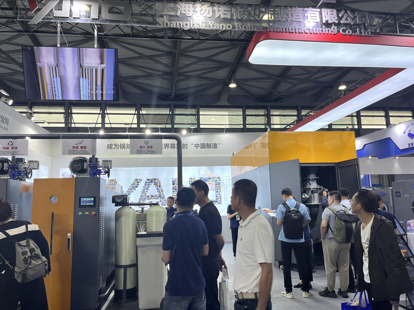 扬诺高效超低氮蒸汽设备亮相洗涤展，助力洗涤行业节能低碳发展