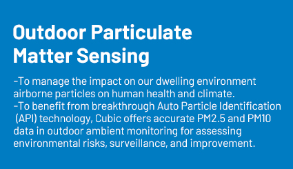 outdoor particulate matter sensing